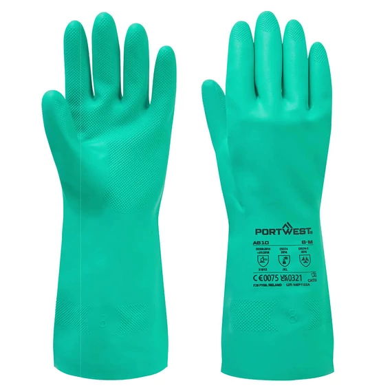 Nitrosafe vegyszerálló kesztyű